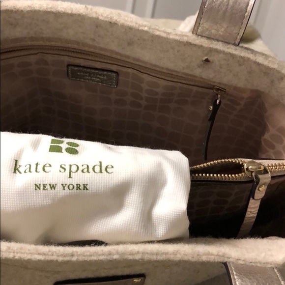 Kate Spade Quinn rhinestone felt handbag - Picture 5 of 5